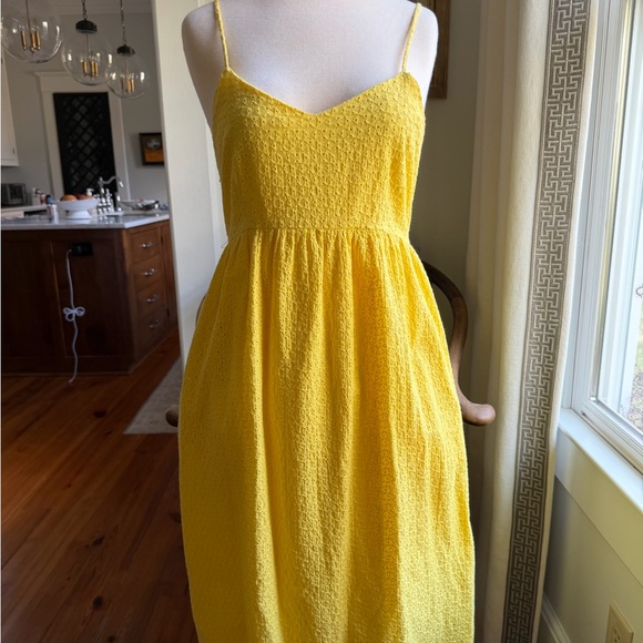 Rachel Ashwell Dresses & Skirts - Yellow Eyelet Midi Sundress